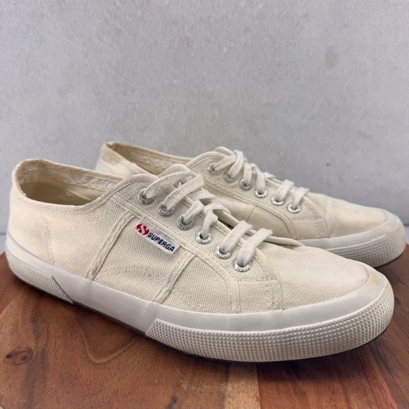 Superga Shoes - Superga‎ Canvas Sneakers Trainers Casual Comfortable Shoes Women's Size US 10